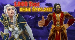 WoW 1000 Tage reine Spielzeit titel title 1920x1080