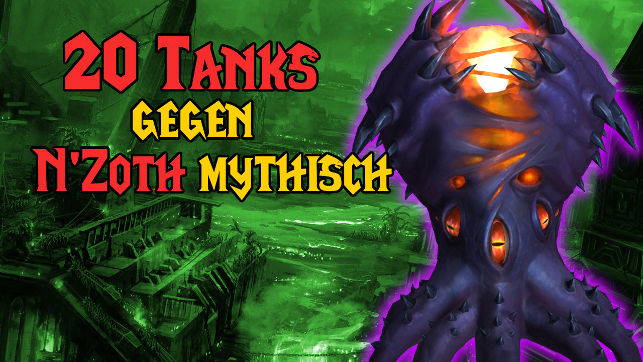 WoW: 20 Tanks beweisen – Selbst der härteste Boss braucht keine Heiler oder DDs