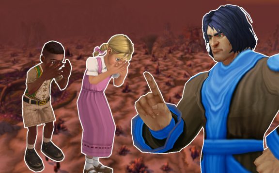 WoW GM Silithus cry children no titel title 1280x720