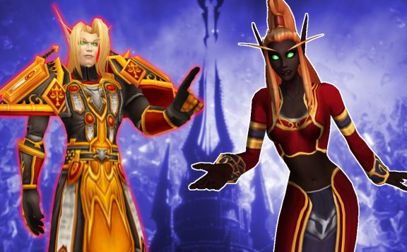 WoW Paladin no black blood elf titel title 1280x720