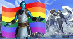 WoW Pride Flag Kyrian Bastion titel title 1920x1080