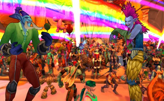 WoW Running of the trolls colorful title titel 1920x1080