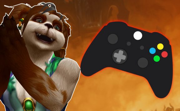 WoW Xbox Controller Pandaren female cheer titel title 1280x720