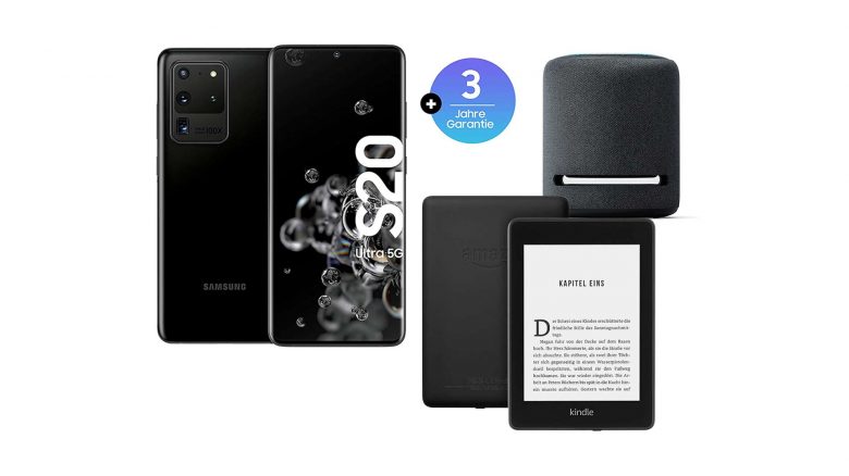 Amazon Angebote: Samsung Galaxy S20, Echo & Kindle günstiger