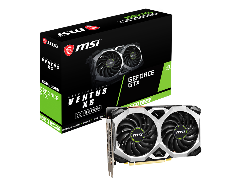MSI GeForce GTX 1660 Super Ventus XS OC 6G
