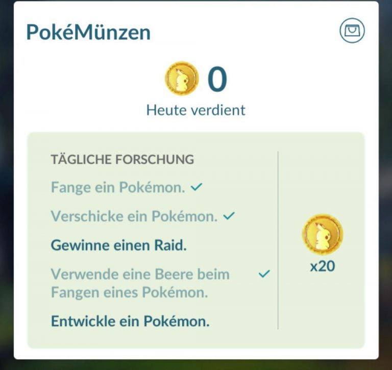 Pokémon GO hat offenbar die Raid-Aufgabe für tägliche Münzen entfernt