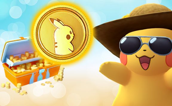Pokémon GO Pikachu Münze Titel Münzsystem
