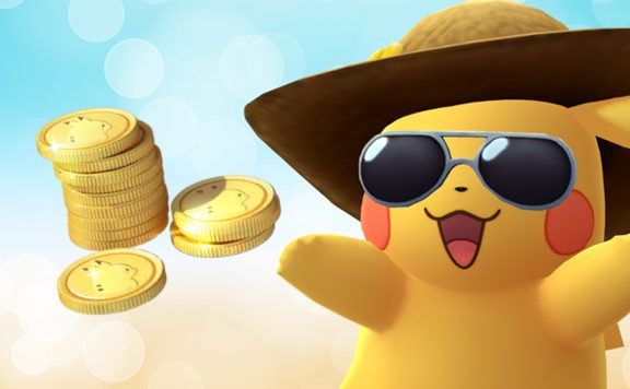 Pokémon GO Pikachu Münzen Titel