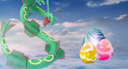 Pokémon GO Rayquaza Raid Eier Titel