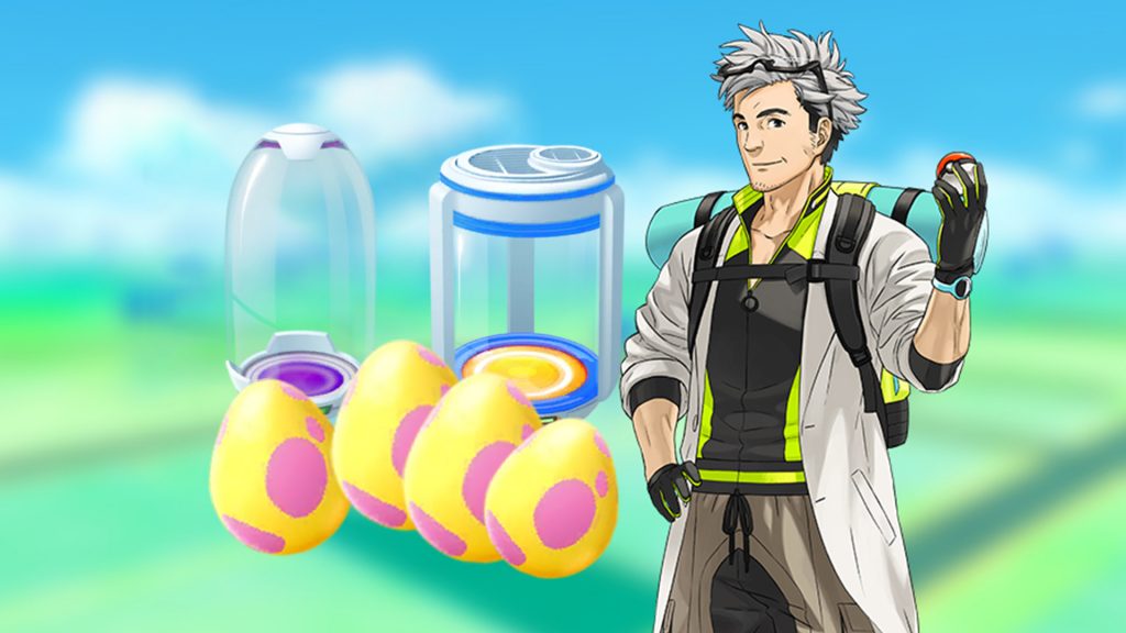 Pokémon GO Willow Eier Inkubator Titel
