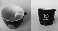 Tasse Ubisoft Bug PR Titel