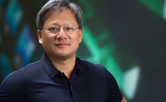 Titelbild Nvidia-Chef