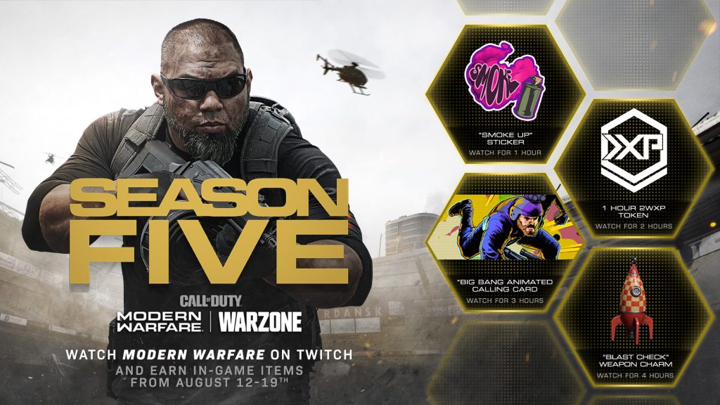 Twitch Drops August CoD