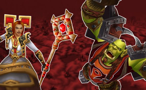 WoW Classic Female Priest Human Orc Grund cheer angry titel title 1280x720