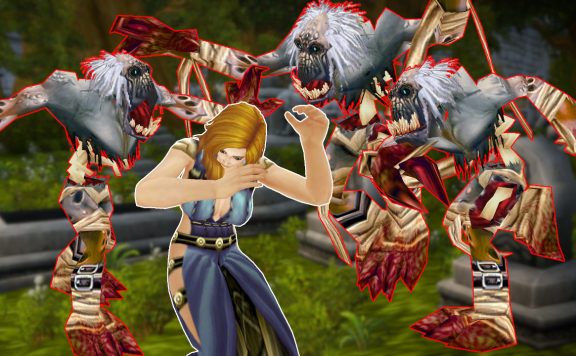 WoW Zombie Event Human Mage Cower titel title 1280x720