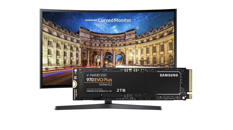 Samsung-Monitor für 99 €, EVO-SSD zum Bestpreis und mehr bei Amazon