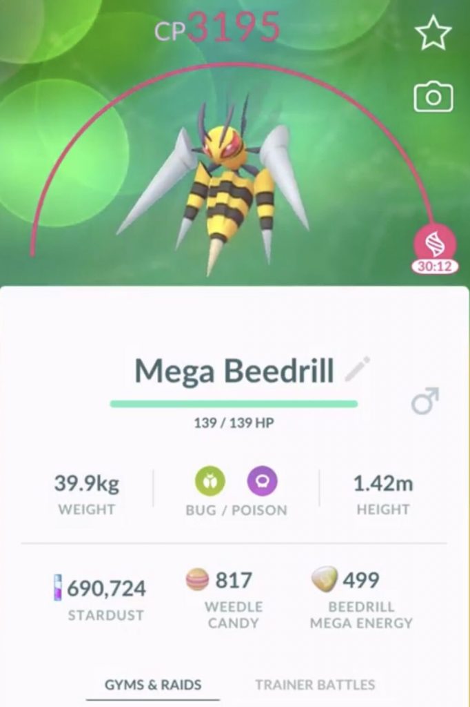 Pokémon GO Mega Bibor