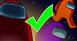 Among Us Haken Positiv Titel