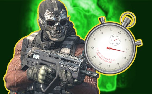 CoD Warzone Stoppuhr Kerl Titel 2