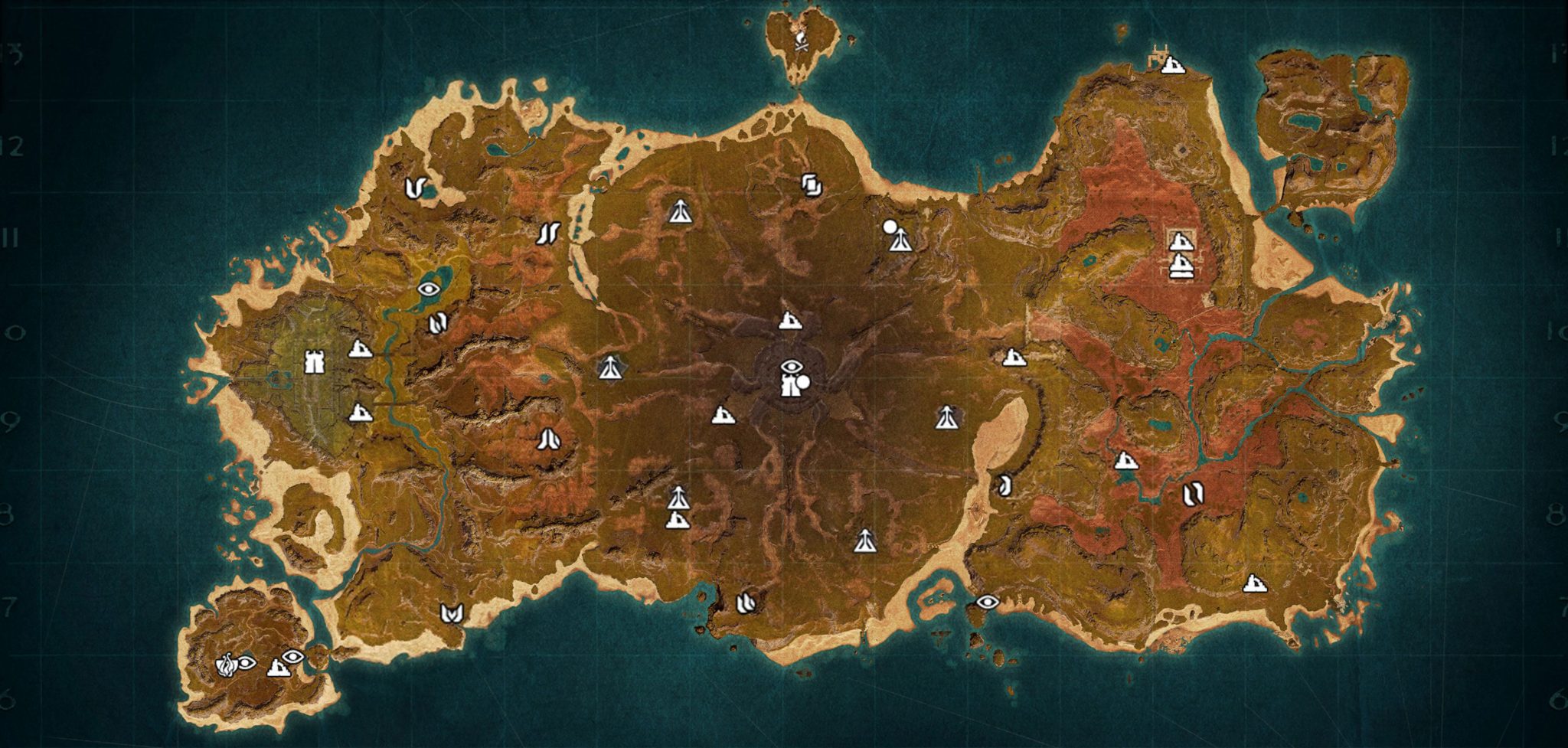 conan exiles isle of siptah map