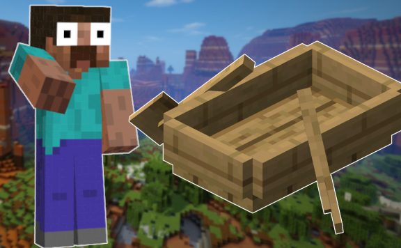 Minecraft Boat Char shocked titel title 1280x720