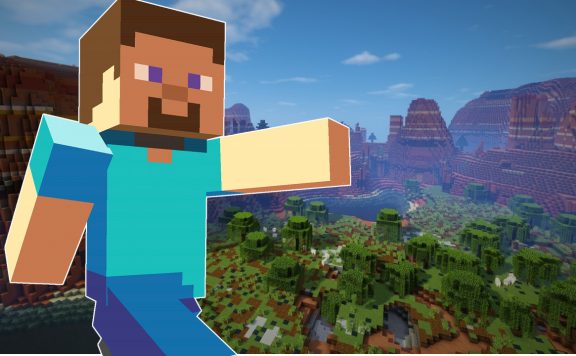 Minecraft Steve title titel 1280x720