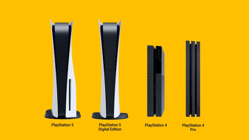 PS5 PS4 Größe