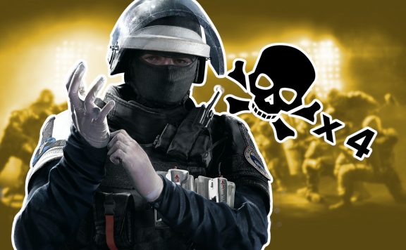 Rainbow Six Siege fieser trick Doc 4 kills titel