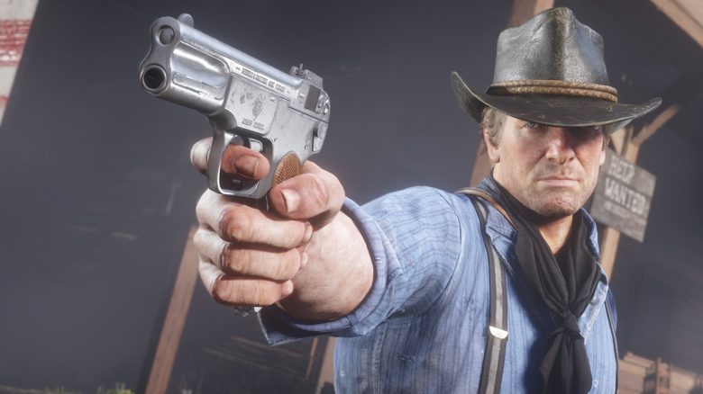 Red Dead Redemption 2 Arthur Pistole Titel
