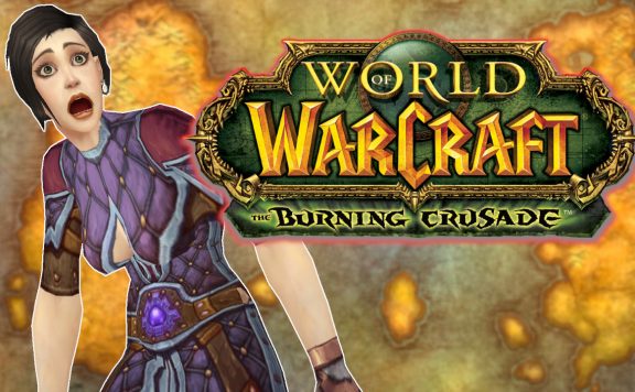 WoW Classic Burning Crusade Human Mage shocked title titel 1280x720