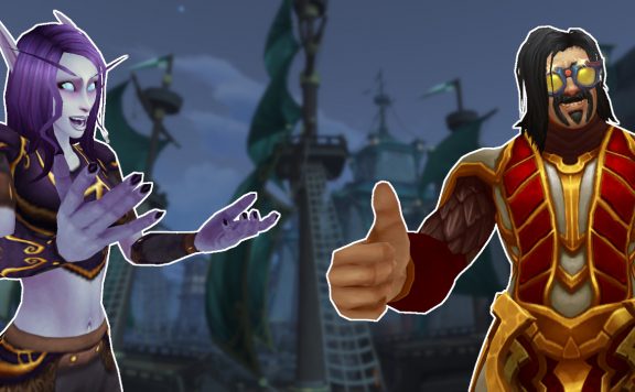 WoW Elf Ask Human yes titel title 1280x720