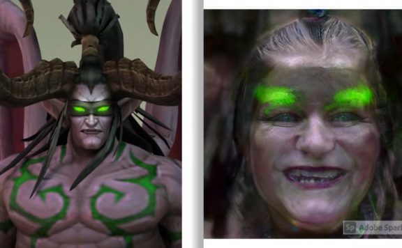 WoW Illidan alte Frau Titel
