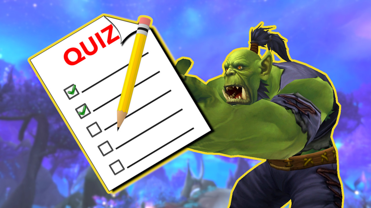 WoW Orc MMO Typen Quiz Titel