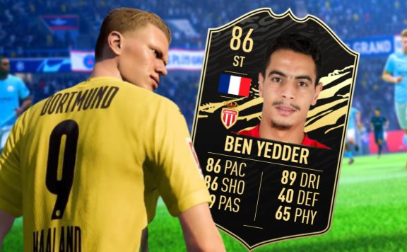 fifa 21 spieler ben yedder op totw titel