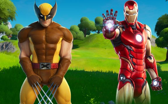 fortnite kampf iron man wolverine titel