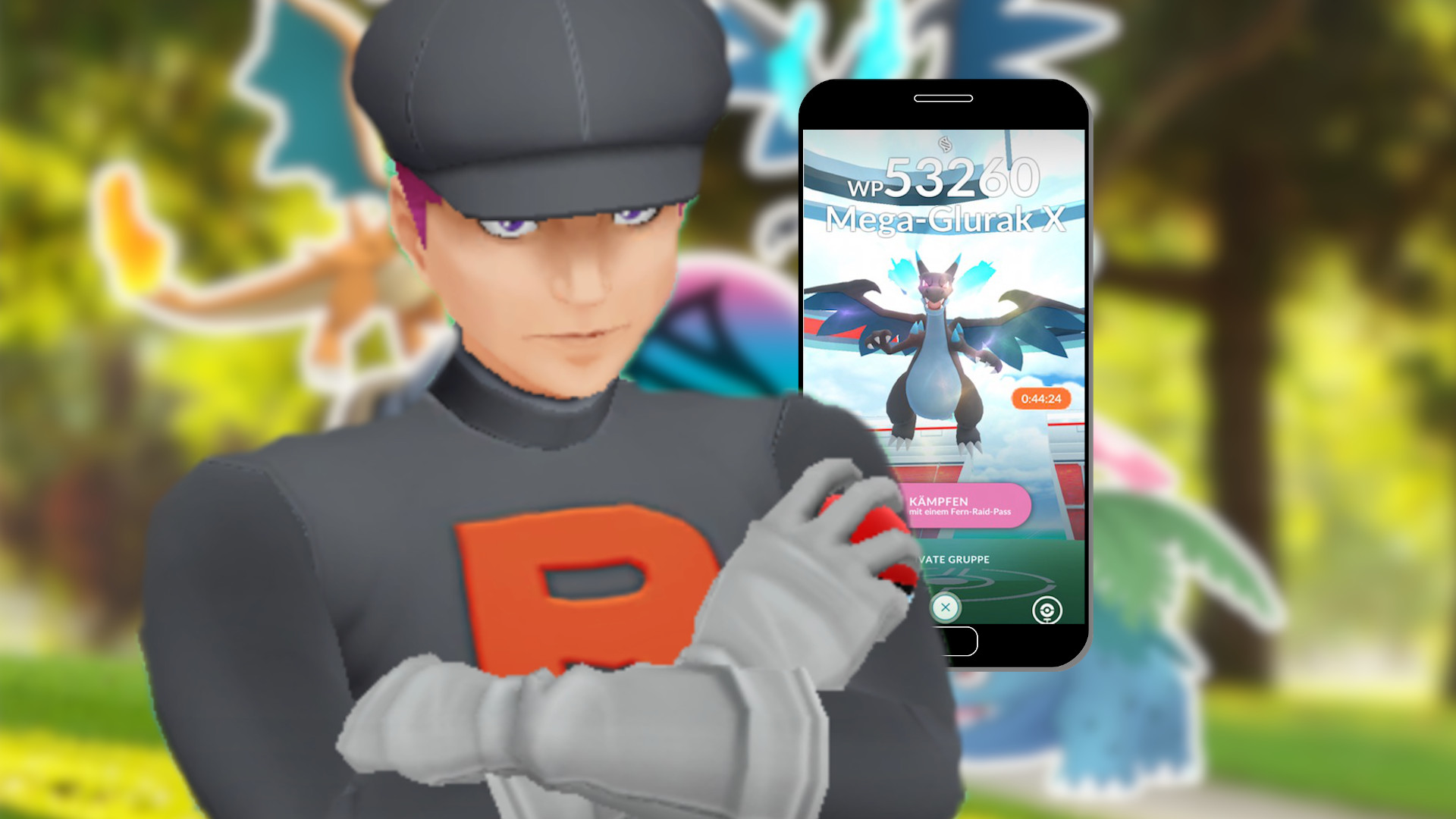 In Pokémon GO reden alle von Mega-Raids, aber ich hab einfach keine Chance