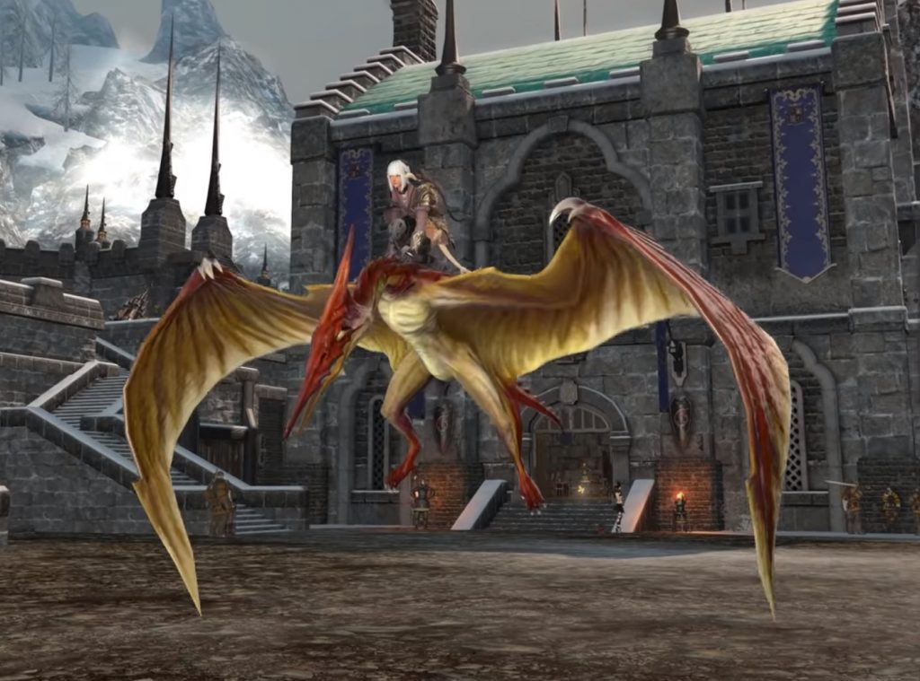 final fantasy xiv pteranodon 