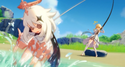 genshin impact paimon fisch