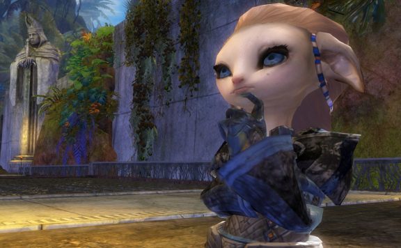 Guild Wars 2 Asura Glenna Thinking