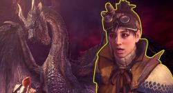 MHW Titel Wildexpertin geschockt Fatalis