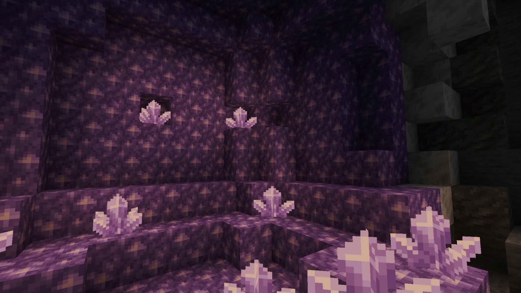 Minecraft-Kristalle-Höhle