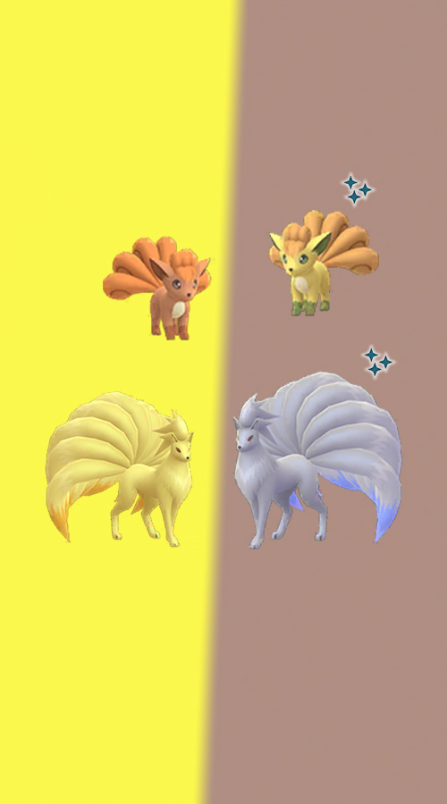 Pokémon GO Shiny Vulpix Vulnona