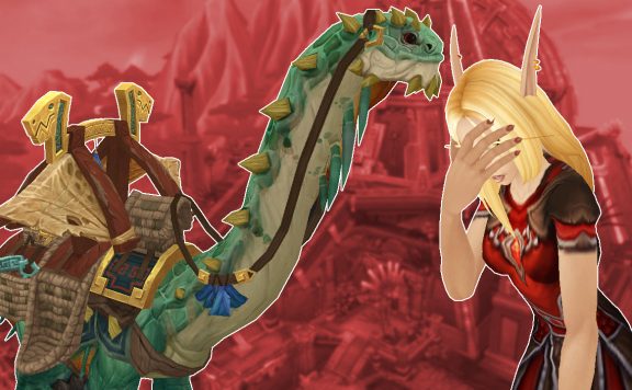 WoW Brutosaurus Elf cry titel title 1280x720