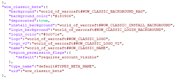 WoW Classic Code Beta