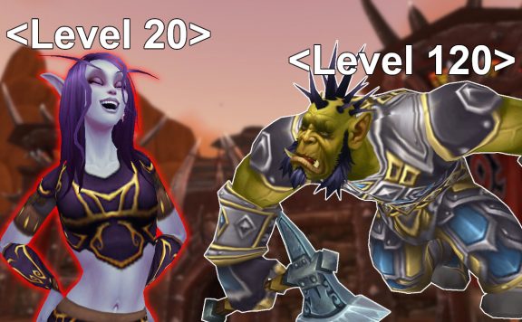 WoW Level 20 killt 120 Void Elf Orc titel title 1280x720