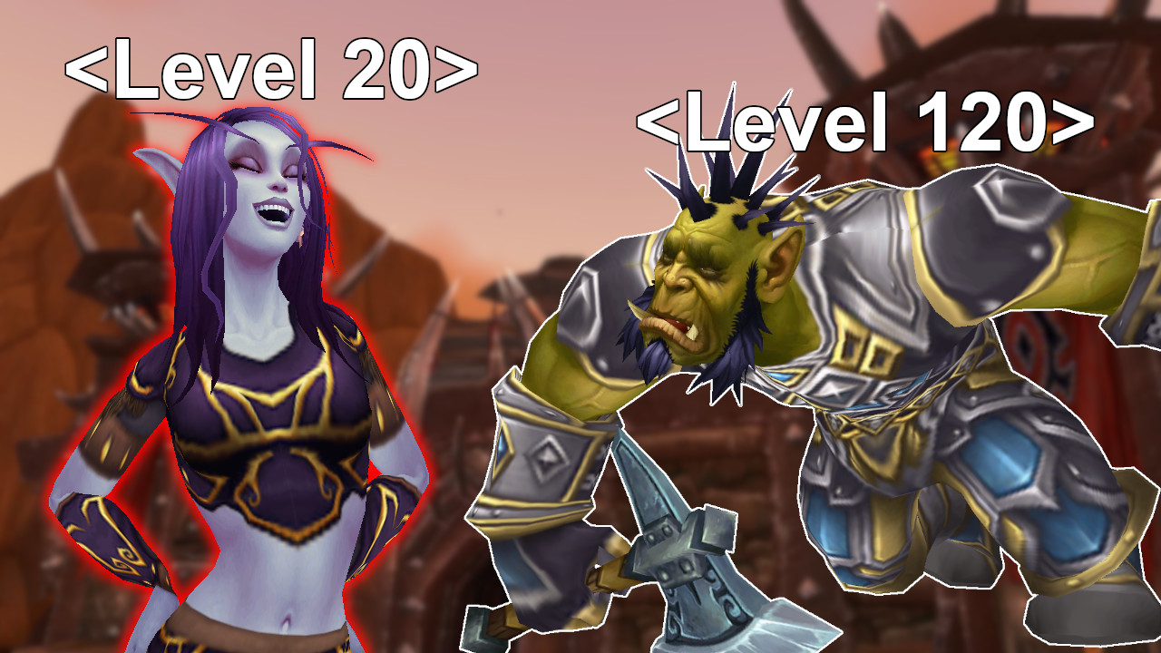 WoW: Verrückt – Kleiner Spieler auf Level 20 zerlegt Level-120-Chars