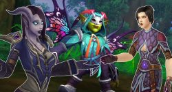 WoW Sprite Darter Wings Draenei Asking human angry titel title 1280x720