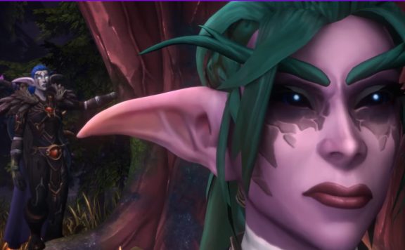 WoW Tyrande and Shandris Nordrassil titel title 1280x720