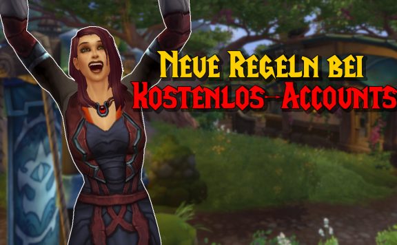 WoW neue Regeln für Test Accounts titel title 1280x720