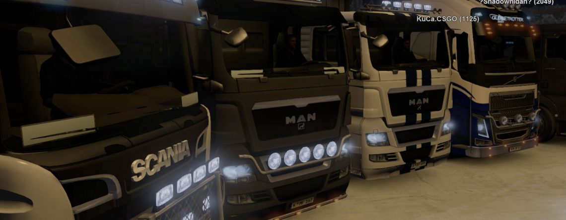 Euro Truck Simulator 2 im Multiplayer spielen - Anleitung 2021